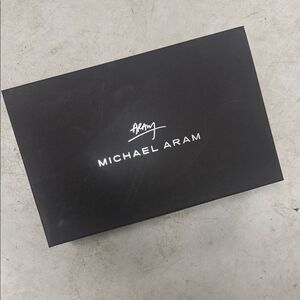 Michael Aram Black and White Gift Box Large Marble Inside Dust Bag - LIKE NEW